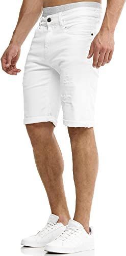 INDICODE JEANS Jeans 'Caden'  offwhite / white denim