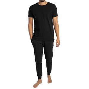 Lyle & Scott Heren Pyjamaset Met Contant Geld, Black, S