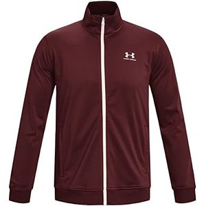 Under Armour Heren Warmup Tops Sportstyle Tricot Jacket, Chestnut Red, 1329293-690, XL