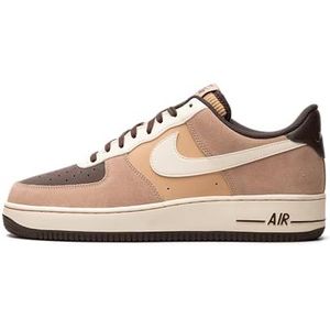 Nike Air Force 1 '07 Lv8 Sneakers voor heren, Hemp Coconut Milk Barok Brown Sesam, 44.5 EU