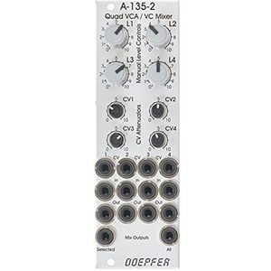 Doepfer A-135-2 Mini Quad VCA/VC Mixer - Mixer modular synthesizer