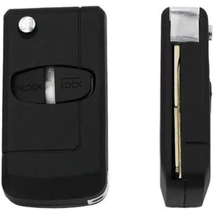 Voor Lancer Voor IV V VI VII VIII IX Voor Grandis Voor Outlander Flip Afstandsbediening Sleutel Shell Vouwen voor Smart Key Case Behuizing