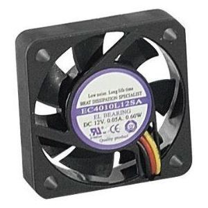 Exertis Connect - Ventilator - 40 x 40 x 10 mm - 12 V DC - 4500 t/min, 19 dB(A)