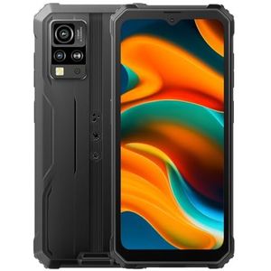 Blackview Rugged BV4800, 6 GB + 64 GB (1 TB spanning), 6,56 inch HD+ 120 Hz, ArcSoft® 13 MP + 5 MP, Android 13 Dual SIM waterdichte smartphone robuust IP68, vingerafdruk, GPS NFC, zwart