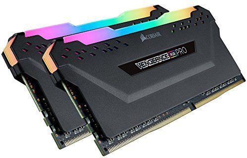 Corsair Vengeance RGB PRO 16GB (2x8GB) DDR4 3200MHz C14 XMP 2.0 Enthusiast RGB LED-verlichting geheugenkit - zwart