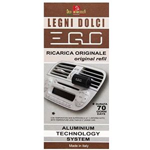 Ego, Deodorant navulverpakking - Dolci Parfum voor ventilatierooster (clip-bevestiging). Finish van aluminiumlegering.