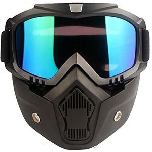 TIYGHI Motorbril Wintersport Sneeuwskimasker Berg Downhill Skis Snowboardglazen Ski Googles Masker Ski Gogle Snow Skate (Kleur: Blauw)