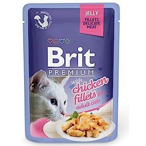 VAFO PRAHA s.r.o. Brita Premium Cat Sasz.85 g gel kippenfilet