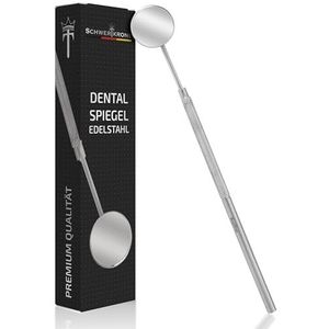 Schwertkrone tandheelkundige spiegel maat 5 | licht vergrotende roestvrijstalen spiegel