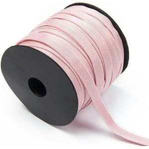 10/20M Nylon elastische band 6/8/10/15mm gekleurde beha schouderband zachte elasticiteit trim ondergoed DIY kleding naaien accessoires-roze-10mm-10meter