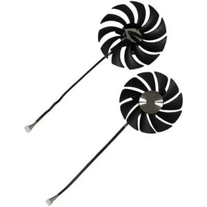 GAA8S2U GA92S2U, 2 stuks/set, GPU-koelerventilator, grafische koeling, voor ZOTAC voor GAMING RTX 3070 voor Twin voor Edge RTX3060Ti voor AMP voor wit