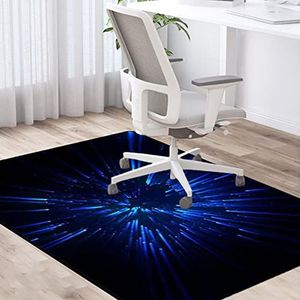 Gaming stoel mat, kantoor vloer beschermer, kantoor stoel tapijt beschermer, stoel mat, rechthoekige stoel mat, bureau stoel mat, antislip voor lage paal tapijt vloeren 100x140cm