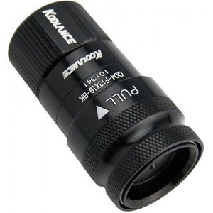 KooLance QD4-F13X19-BK verbindingsstuk voor slang 13/19 mm, High Flow vrouwelijk, zwart
