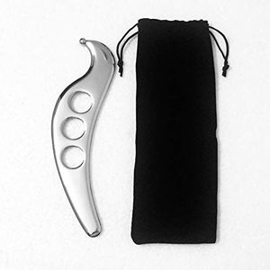 BEAUTTO Myofasciaal mes Roestvrij Staal Gua Sha Massage Hulpmiddel, Myofasciaal Hulpmiddel Schraapmes Schoonheidstool Schraper Massage voor Gezichtsbehandeling, Nek, Schouder, Been
