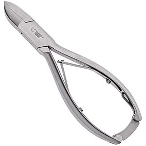 OTTO HERDER nageltang - extra scherpe voetnageltang voor sterke teennagels, 14 cm, pedicure, nagelknipper voor teennagels en vingernagels, teennageltang van 100% roestvrij staal