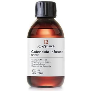 Niassance Marigoldolie (Calendula-Infusieolie) (nr. 202) 225 ml - Doordrenkt in Zonnebloemolie, Natuurlijk, Wreedheidvrij - voor Huid, Lichaam, Aromatherapie, Massage