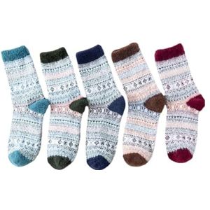 De mannen en vrouwen hebben skilaarzen sokken Thermische medium tube sokken for dames, één maat, past iedereen