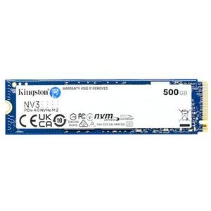 Kingston NV3 NVMe PCIe 4.0 Interne SSD 500GB M.2 2280-SNV3S/500G