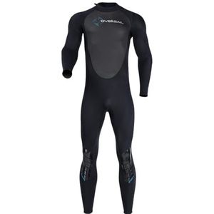 perfeclan Volledig zwempak Heren wetsuits 3 mm neopreen nat pak Warm houden Thermische volledige pakken Duikpak voor zwemmen onder water, M