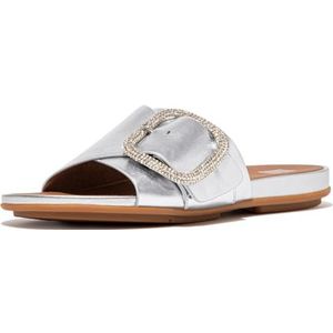FitFlop Teenslippers voor dames, zilver, 37 EU