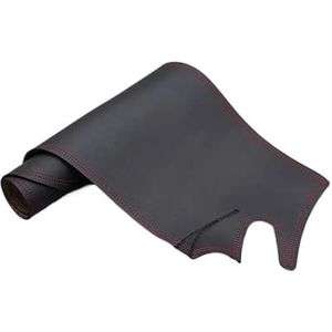 Auto Dashboard-afdekmat Voor Nissan Voor FUGA Y51 2010-2020 Dashboard Dash Mat Cover PU Lederen Pad Zonnescherm Anti-UV Auto Accessoires Dashboard Light Proof Pad(Black Red lineRHD)