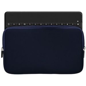 kwmobile toetsenbord hoes compatibel met Logitech KEYS-TO-GO hoesje - Neopreen keyboard beschermhoes - Keyboards cover in donkerblauw