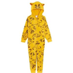 Disney Lion King Onesie Meisjes Jongens Simba Alles In Een Jongens Aankleden Kinderen Nachtkleding Leeuw Warme Fleece Pjs