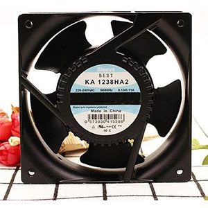 KA1238HA2 220V high temperature resistance waterproof fan,120x120x38mm metal blades axia cooling fan