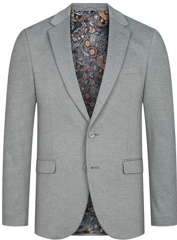 JEFF - JFEzra - Herenjasje - Grijs - Klassiek Jasje