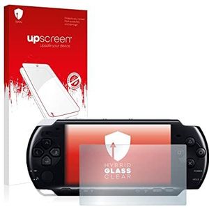 upscreen Beschermfolie Screen Protector voor Sony PSP 3004 - Beschermglas 9H Hardheid, Antikras, Anti-Vingerafdruk