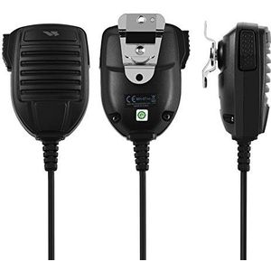 Tweeweg Radiomicrofoon, RJ45 8Pin Handheld Luidspreker Microfoon met PTT-knop voor voor Vertex VX2500 VX2508 VX2208 VX2108 Walkie Talkie