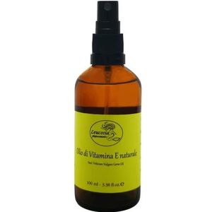 Leucosia Natuurlijke vitamine E, vitamine E-olie voor gezicht en lichaam, tocoferol anti-aging olie, vitamine E voor kroeshaar, 100 ml