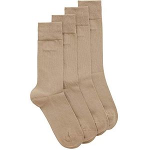 BOSS Heren Rs Uni Cc sokken (verpakking van 2), beige (medium beige 261), 39/42 EU