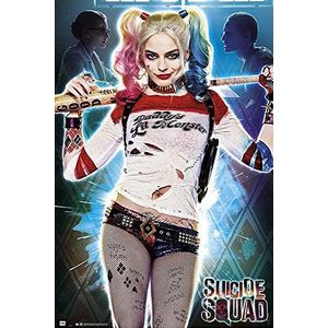 Suicide Squad Poster Harley Quinn Daddys Lil Monster (61cm x 91,5cm) + witte geschenkverpakking. Klaar om cadeau te geven!