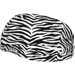 Zwart-wit Zebra Print, Sport Zweetband voor Unisex Multi Hoofdbanden Zweet Workout Hoofdbanden Elastische Haarband