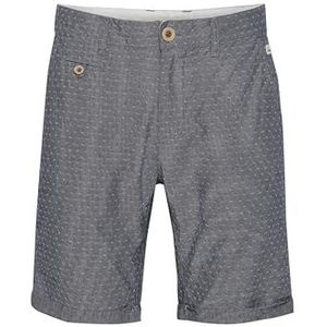 Blend BHSergio Korte chino-shorts voor heren, bermuda met ruitpatroon, regular fit, marineblauw (70230), XL