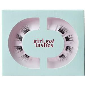 GirlGotLashes Mini Box Everyday Edition Nr. 4 - wimperextensies voor thuis - 1 paar wimpers - wimpers met 5-7 dagen grip - veganistisch - handgemaakt