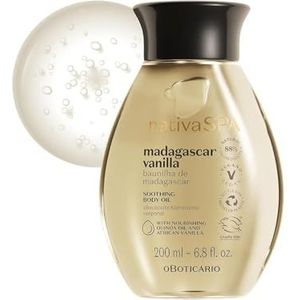 O Boticário - Nativa Spa - Geparfumeerde Lichaamsolie - Vanille van Madagaskar - 200 ml
