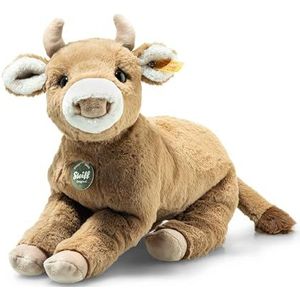 Steiff Knuffeldier Kalb Resi, schattig knuffeldier, jongens, meisjes en baby's vanaf 0 maanden, pluche dier 32 cm, bruin, 069857