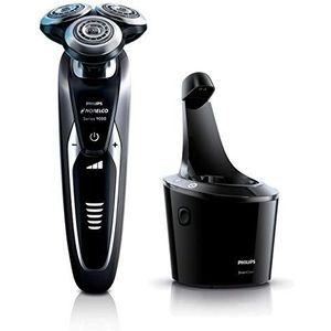 PHILIPS Norelco Shaver 9300 S9311/84 elektrisch scheerapparaat Roterend scheerapparaat Trimmer Zwart, Grijs