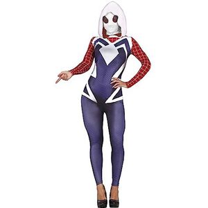 Spiderwoman & Spidergirl Kostuums | Mysterieuze Spiderlady Superheldin | Vrouw | Maat 36-38 | Carnaval kostuum | Verkleedkleding