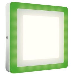 LEDVANCE Wand- en plafondarmatuur LED: voor plafond/muur, LED COLOR + WHITE / 19 W, 220…240 V, stralingshoek: 110, Warm wit, 3000 K, body materiaal: aluminum, IP20
