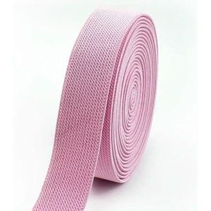 2-10 meter 20 mm naai-elastieken ondergoedband rubberen band zachte huid broek stretch lint tapes DIY kledingaccessoires-roze-20 mm-2 meter