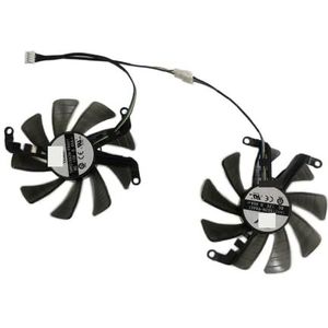 2 stuks/set, TH9215S2H-PAA01, grafische kaartventilator, voor PNY RTX 3060Ti 8GB XLR8 Gaming REVEL, voor voor GeForce voor 3060 12GB(1 Plug TH9215S2H)
