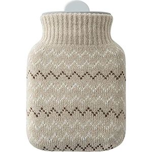 Rubberen waterzak, warmwaterkruik, warmwaterzak met deksel, warm en koud kompres, handvoetenwarmer, rubberen warmwaterzak, warme en koude therapie, krampen, nek, schouders en voetenwarmer
