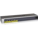 NETGEAR GS408EPP Managed L2 Gigabit Ethernet (10/100/1000) Power over Ethernet (PoE) Zwart, Grijs