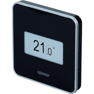 Uponor Smatrix Wave Style T 169 thermostaat kamersensor regelaar 1087817 zwart