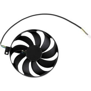 90MM PLD09210S12H koelventilator voor ASUS DUAL RTX 2080 2070 2060 SUPER EVO grafische kaartkoeler T129215SU FDC10H12S9-C(Black B-Fan)