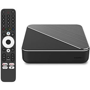 Dune HD Homatics Box R 4K Plus Android TV 11 | Media Player | Chromecast | Mini PC | Netflix in 4K Dolby Vision & Atmos | 4GB/32GB, AV1, Wi-Fi 6, 1Gbit, ISO 4K DV P7 FEL MKV AFR | HDR10+ | DTS | Voice
