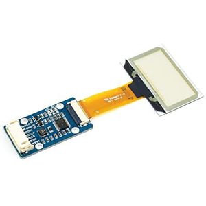 1.51inch Transparent OLED Display Module I2C SPI Embedded Driver SSD1309 Chip 128×64 Pixels Light Blue Color Display OLED for Raspberry Pi/Arduino/STM32, Full Viewing Angle